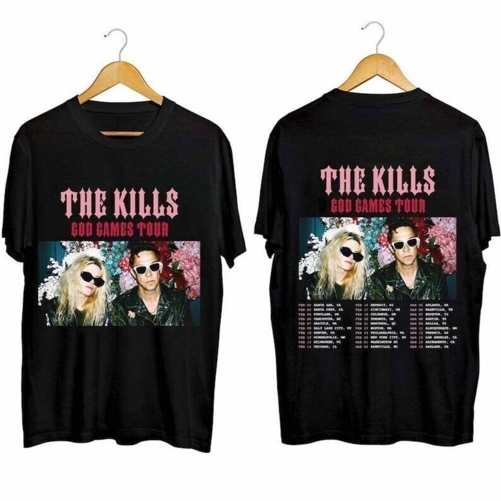 The Kills God Games Tour  Shirt,  Concert Shirt 2 Sided